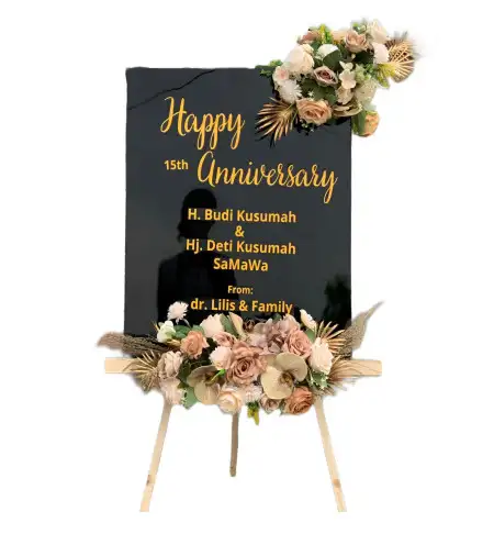 Papan Bunga Akrilik Bongancina