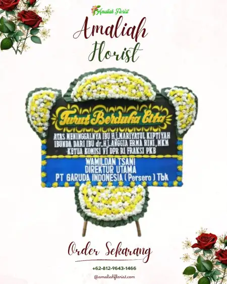 Papan Bunga Duka Bongancina